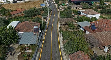 Dereköy'de ulaşım konforunu artıracak çalışma tamamlandı
