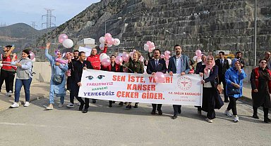 Deriner Barajı'ndan meme kanserinde erken teşhise dikkat çektiler