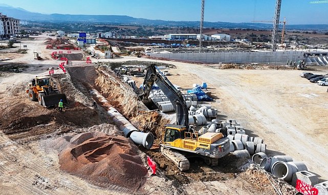 DESKİ'den Denizli Şehir Hastanesi bölgesine 250 milyonluk altyapı yatırımı