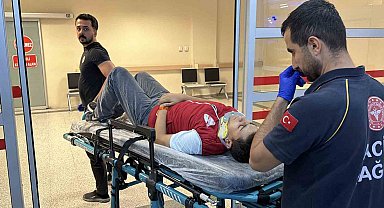 Devrilen elektrikli bisikletin sürücüsü yaralandı