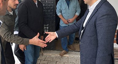Dicle Kaymakamı Atış, öğrenci, öğretmen ve vatandaşlarla buluştu