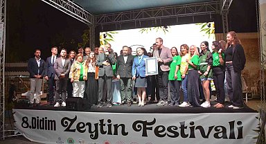 Didim'de zeytinyağıyla 'Guinness Rekor' denemesi kırıldı