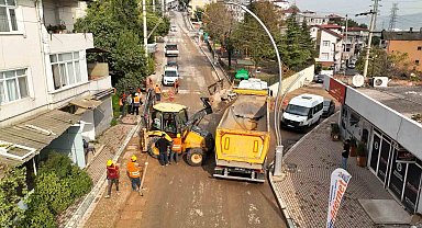 Diliskelesi'nde elektrik hatları yer altına alınıyor