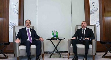 Dışişleri Bakanı Fidan, Azerbaycan Cumhurbaşkanı Aliyev tarafından kabul edildi