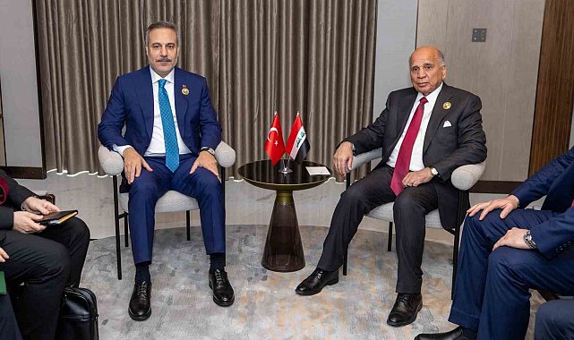Dışişleri Bakanı Fidan, Iraklı mevkidaşı Hüseyin ile görüştü