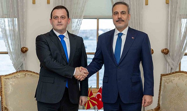 Dışişleri Bakanı Fidan, Kuzey Makedonya Devlet Bakanı Zeynula'yı kabul etti