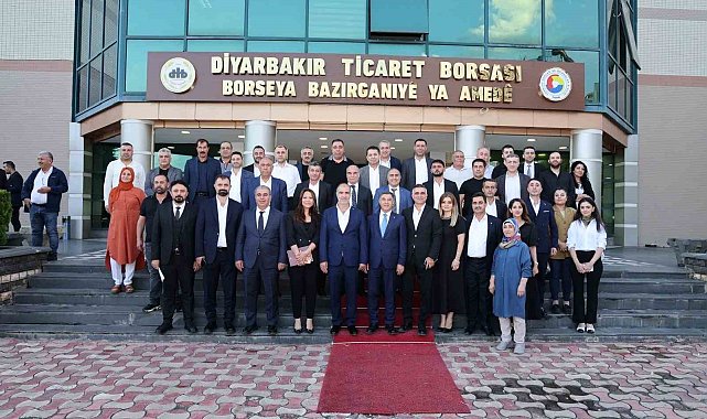 Diyarbakır Ticaret Borsasında Engin Yeşil güven tazeledi