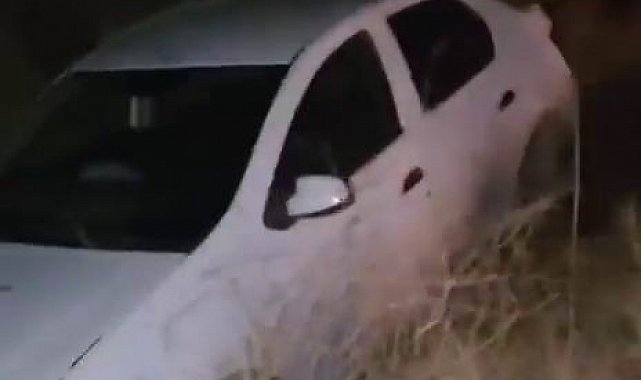 Diyarbakır'da araç yoldan çıkıp takla attı: 1 yaralı