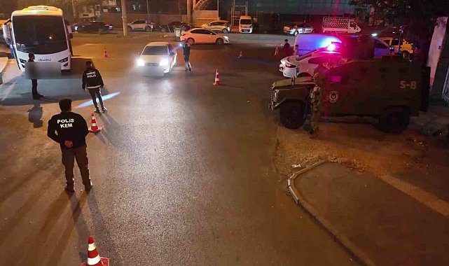 Diyarbakır'da asayiş uygulamaları: Uyuşturucuyu buğday torbalarında gizlemişler