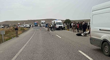Diyarbakır'da minibüs ile motosiklet çarpıştı: 1 ölü