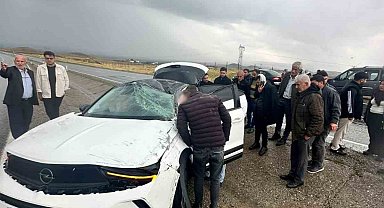 Diyarbakır'da trafik kazası: 1 yaralı