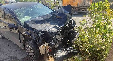Diyarbakır'da trafik kazası: 2 yaralı