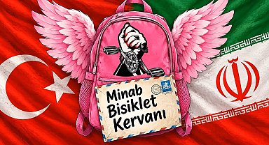 Diyarbakır'dan Minab'a pedal çeviriyorlar