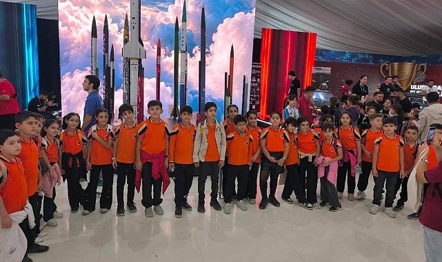 Diyarbakırlı öğrenciler TEKNOFEST'i gezdi