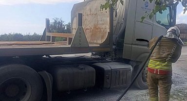 Dörtyol'da tır yangını kontrol altına alındı