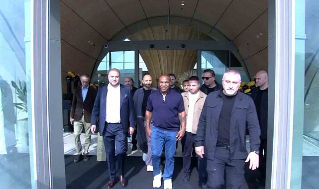 Dünyaca ünlü boksör Mike Tyson İstanbul'da