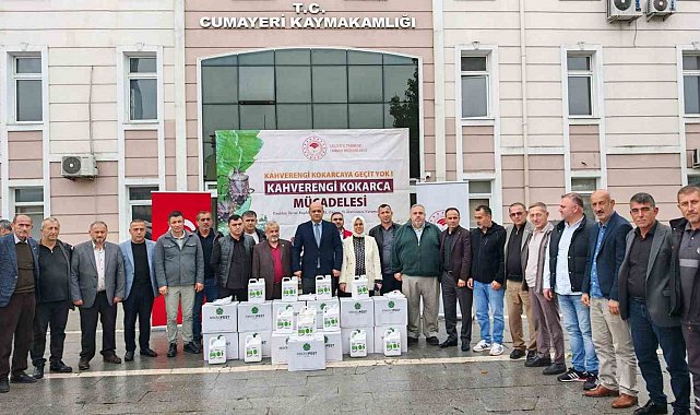 Düzce'de 14 bin samuray arısı doğaya salındı
