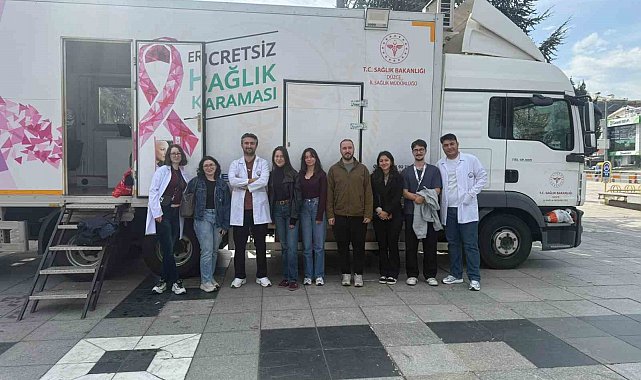 Düzce'de kadınlara ücretsiz kanser taraması yapıldı