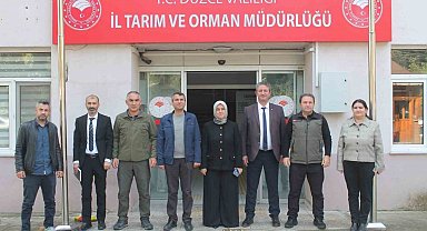 Düzce'de tarım ve orman kurum müdürleri bir araya geldi