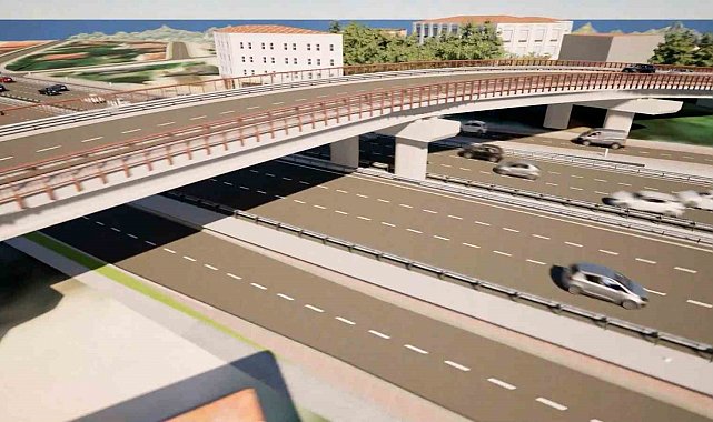 Düzce'de üst geçit projesi kabul edildi kamulaştırma tamam