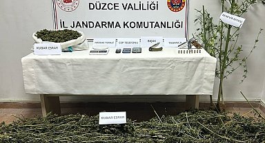 Düzce'de uyuşturucu operasyonu: 2 gözaltı
