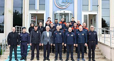 Düzce'de yoğun yağış mesaisi
