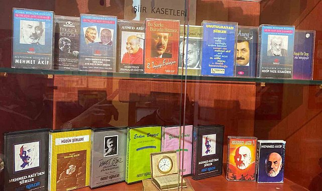 Edebiyatın izleri 'Şair ve Yazarlar Evi Müzesi'nde yaşatılıyor: 90'lara damga vuran şiir kaseti
