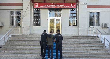 Edirne'de cinayet şüphelisi kısa sürede yakalandı