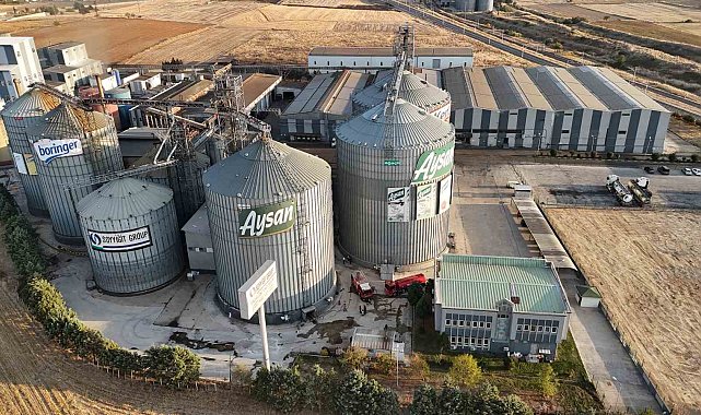 Edirne'de sıvı yağ fabrikasının ayçiçeği çekirdeği silosunda yangın çıktı