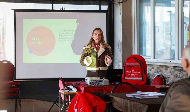 Efeler'de afet gönüllülüğü başlıyor