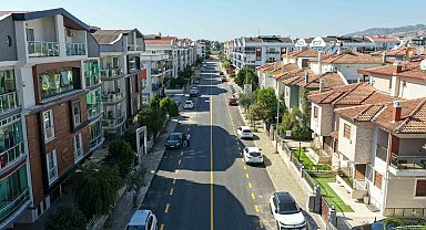 Efeler'de Dedekuyusu Caddesi'nde asfalt çalışmaları tamamlandı