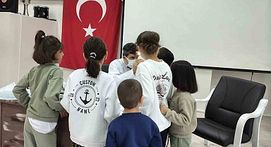 Elazığ'da çocuk evleri sitesinde kalan çocuklara ağız ve diş sağlığı taraması