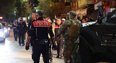 Elazığ'da dev asayiş uygulaması: Eğlence mekanları, cadde ve sokaklar tek tek denetlendi