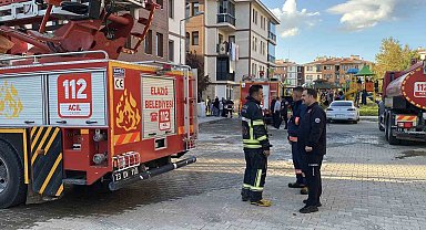 Elazığ'da ev yangını