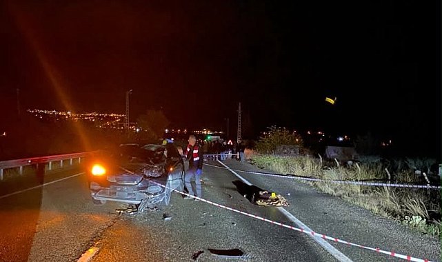 Elazığ'da otomobilin çarptığı yaya, hayatını kaybetti
