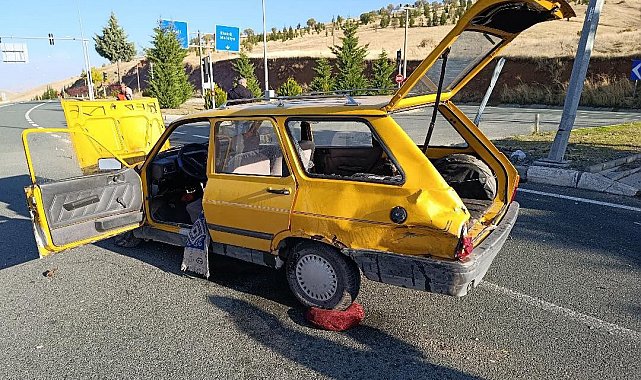 Elazığ'da trafik kazası: 1 ölü, 2 yaralı