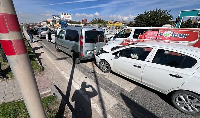 Elazığ'da zincirleme trafik kazası