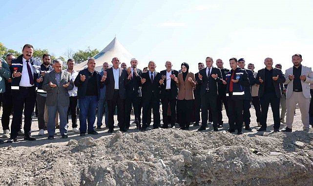 Elecik Mahalle Konağı'nın temeli atıldı