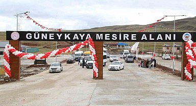 Eleşkirt Güneykaya mesire alanı törenle hizmete açıldı