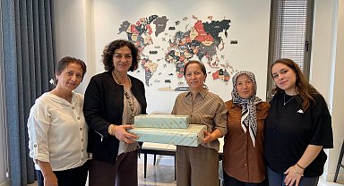 Emine Can Tefek'e anlamlı jest