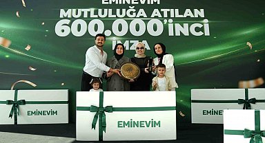 Eminevim'den 600 bininci teslimatla tarihi rekor