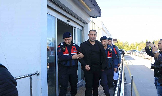Emrah Kozay sağlık kontrolünden geçirilerek jandarmaya götürüldü