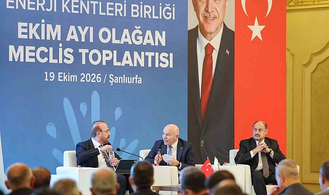 Enerji Kentleri Birliği Ekim Ayı Olağan Meclis Toplantısı Şanlıurfa'da düzenlendi