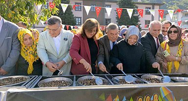 Erfelek'te 5. Kestane Festivali düzenlendi