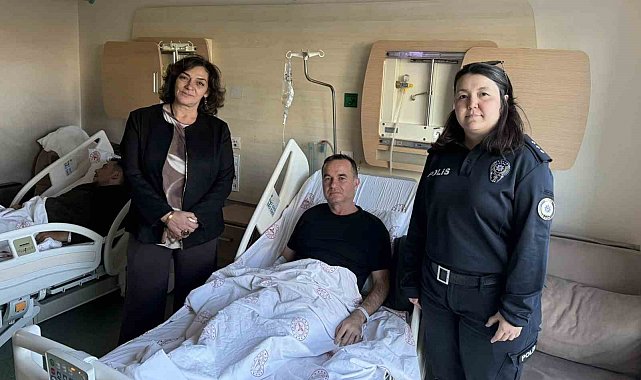 Ergüder'den polis ailelerine anlamlı destek