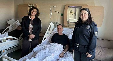Ergüder'den polis ailelerine anlamlı destek