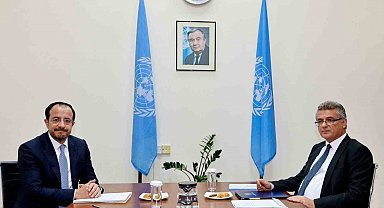 Erhürman ile Hristodulidis bir araya geldi