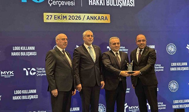 ERÜ'ye TYÇ logosu kullanım hakkı ödülü