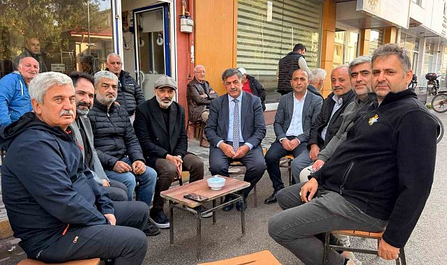 Erzincan Belediye Başkanı Aksun vatandaşlarla bir araya geldi