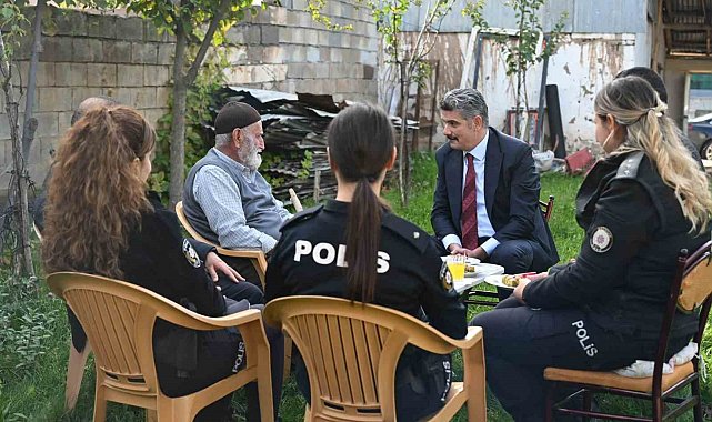 Erzincan Emniyet Müdürü Doköz'den şehit ailesine ziyaret